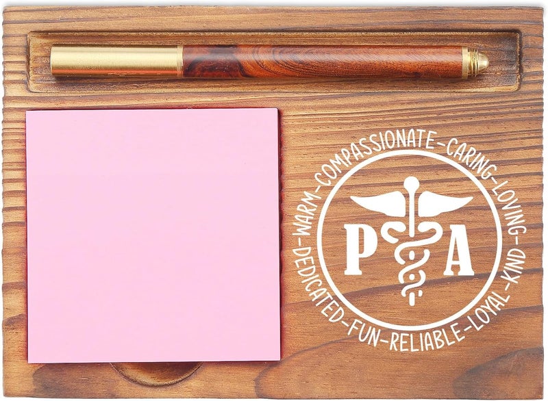 EFFJNSG Physician Assistant Gift Desk Organizer, Appreciation Sticky Note Holder, Gifts for Physician Assistants, Healthcare Workers, Medical Professionals Graduation Retirement EDP157 - Image 1